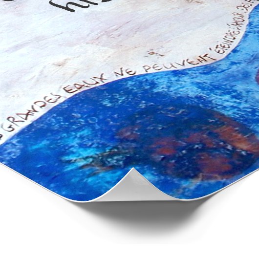 多くの水は愛を冷やすことができない… ポスター (角)