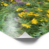 多くの氷河の野草地 フォトプリント            (角)