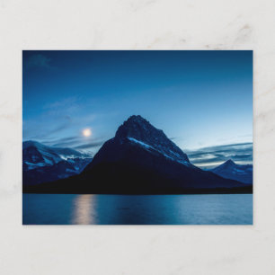 多くの氷河、氷河の国立公園モンタナ ポストカード