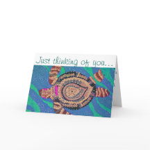 多くの点を持つ小さいカメ