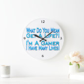 多くの生命ゲーマー ラージ壁時計 (ホーム)