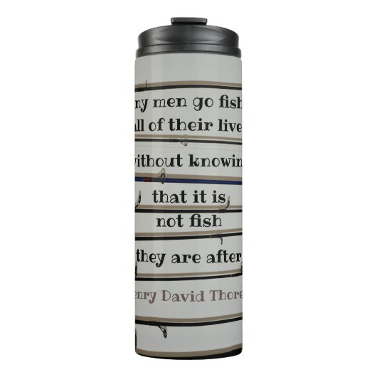 多くの男性が魚釣りロズグレー行く タンブラー (正面)