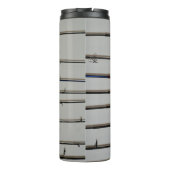 多くの男性が魚釣りロズグレー行く タンブラー (裏面)