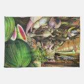 多くの男性、多くのメロン、ブダペスト キッチンタオル (横)