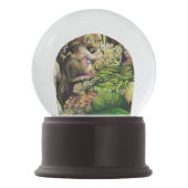 多くの男性、多くのメロン、ブダペスト スノーグローブ (裏面)