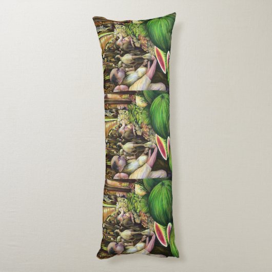 多くの男性、多くのメロン、ブダペスト ボディピロー (裏面 (縦))