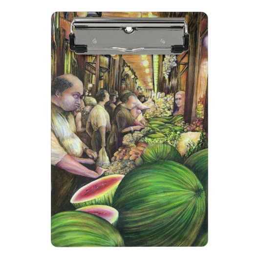 多くの男性、多くのメロン、ブダペスト ミニクリップボード (正面)