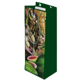 多くの男性、多くのメロン、ブダペスト ワインギフトバッグ (裏面アングル)