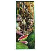 多くの男性、多くのメロン、ブダペスト ワインギフトバッグ (裏面)