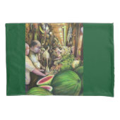 多くの男性、多くのメロン、ブダペスト 枕カバー (正面)