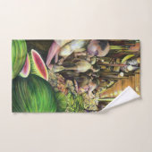 多くの男、多くのメロン バスタオルセット (ハンドタオル)