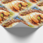 多くの石馬 ラッピングペーパー (角)