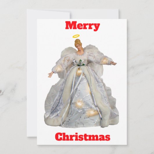 多くの祝福の天使カード 招待状 (正面)