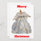 多くの祝福の天使カード 招待状 (正面/裏面)