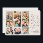 多くの祝福 今年の振り返り タン フォト コラージュ シーズンカード<br><div class="desc">現代的なホリデー カードで、シンプルなメッセージと写真コラージュ、そして裏面に今年の振り返りメッセージを記入するテンプレートスペースがあります。メッセージは「今年は多くの祝福がありました。私たちの家族からあなたの家族へ、心からの願いを」 表面と裏面をパーソナライズできます。
カラー: タンとチャコール

***写真をアップロードする前に、携帯電話またはコンピューターで写真をトリミングすることをお勧めします。</div>