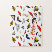 多くの翼の生き物サンダー_コーブ ジグソーパズル (縦)