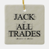 多くの職業の達人 セラミックオーナメント (正面)