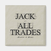 多くの職業の達人 マグネット (正面)