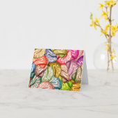 多くの脳 カード (黄色い花)