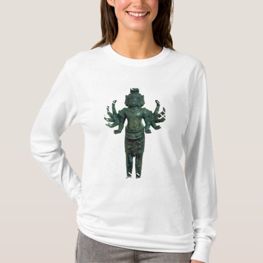 多くの腕および頭部、AngkorとのShiva Tシャツ (正面)