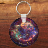 多くの色のカシオペアA キーホルダー (正面)