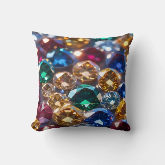 多くの色のダイヤモンド クッション (正面)