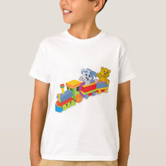 多くの色の列車の列車 Tシャツ