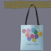 多くの色の玉の糸、かぎ編みパーソナライズされた、