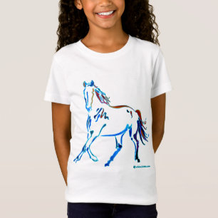 多くの色の馬 Tシャツ