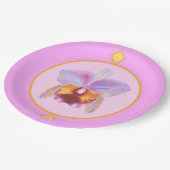 多くの色、1つのオーキッド紙プレート ペーパープレート (アングル)