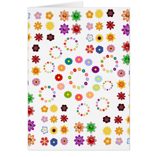 多くの花 (正面)