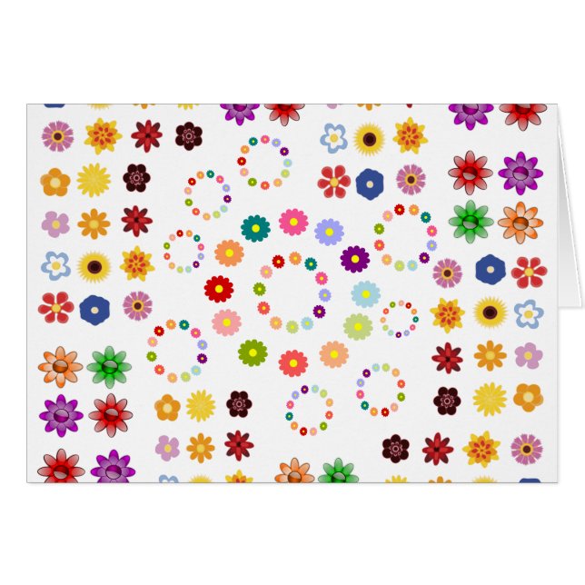 多くの花 (正面横)