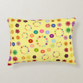 多くの花 アクセントクッション (正面)