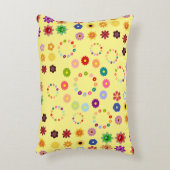 多くの花 アクセントクッション (正面(垂直))