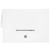 多くの言語でカスタマイズしていただき、ありがカラフルとう (裏面横)