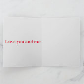 多くの言語で愛を伝える カード (内部)