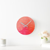 多くの言語でLOVE違うという語 ラウンド壁時計 (ホーム)