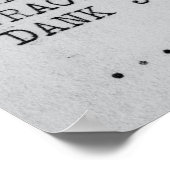 多くの言語に感謝 ポスター (角)