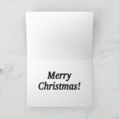 多くの言語のクリスマス シーズンカード (内部)