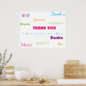 多くの言語のポスターをありがとう ポスター (キッチン)