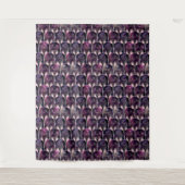 多くの銀河系猫パターン タペストリー (正面)