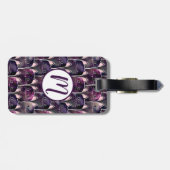 多くの銀河系猫パターン ラゲッジタグ (裏面横)