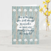 多くの離れ日の後の人病院のカード。 カード (黄色い花)