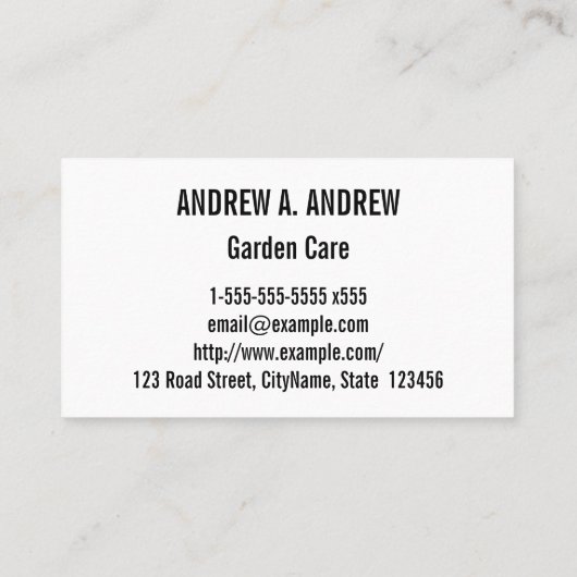 多くの音符パターン名刺 名刺 (裏面)