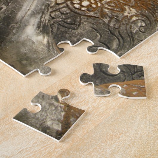 多くの顔ワイ…タイ,イサーン,ノングカイ ジグソーパズル (側面)