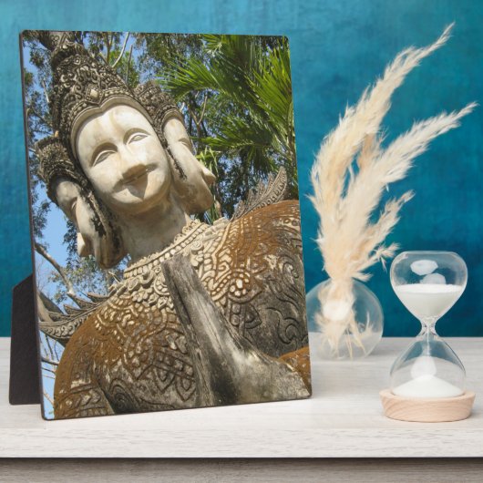 多くの顔ワイ…タイ，イサーン，ノングカイ フォトプラーク (側面)