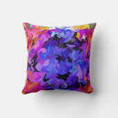 多くの顔... クッション (裏面)