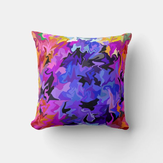 多くの顔... クッション (正面)