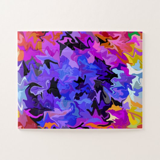 多くの顔... ジグソーパズル (横)