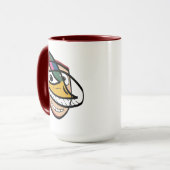 多くの顔(錯視) マグカップ (正面左)